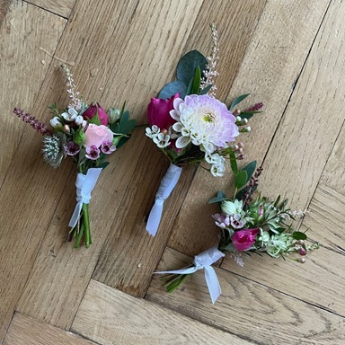 Korsáž pro svědky / tatínky